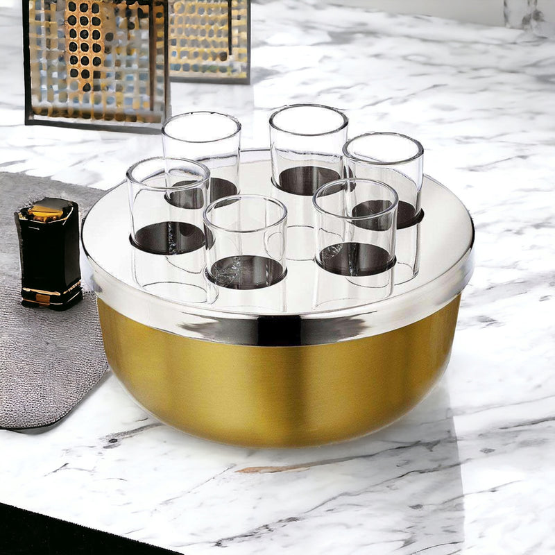 Waterford Waterford Marquis Vim and Vigor Shot Chiller Bar Set   