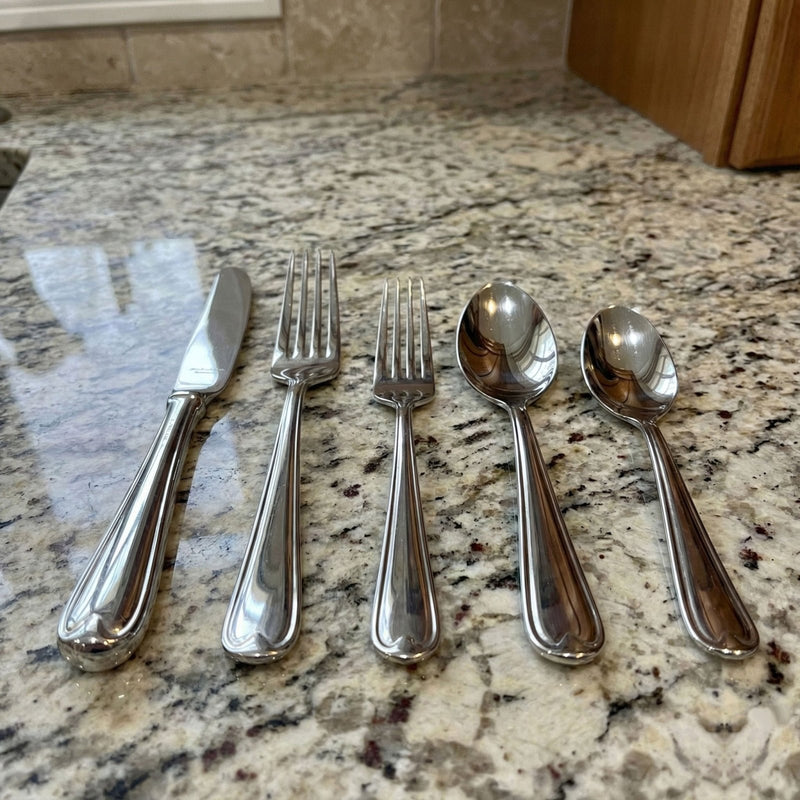 Waterford Waterford Monique Lhuillier Stardust Flatware - 5 Piece Place Setting