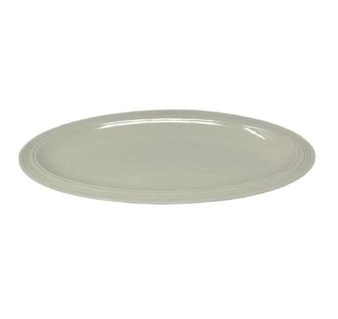 Wedgwood Wedgwood Jasper Conran Cream Medium Low Oval Serving Dish   