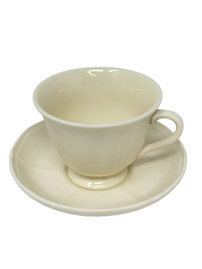 　queen's plain Wedgwood Queens Plain Cup/Saucer - Kitchen Smart