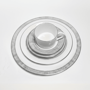 Wedgwood Wedgwood Vera Wang Gilded Weave Platinum - 5 Piece Place Setting