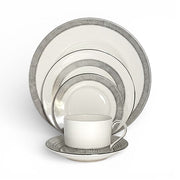 Wedgwood Wedgwood Vera Wang Gilded Weave Platinum - 5 Piece Place Setting
