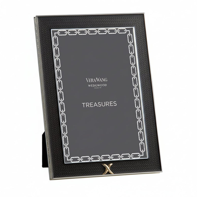 Wedgwood Wedgwood Vera Wang Treasures With Love Noir X 4x6 Frame