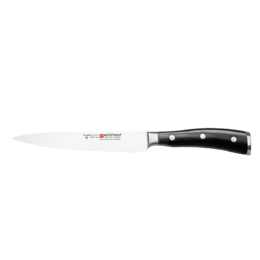 Wusthof Wusthof Classic Ikon Black Utility Knife 6" (16cm)