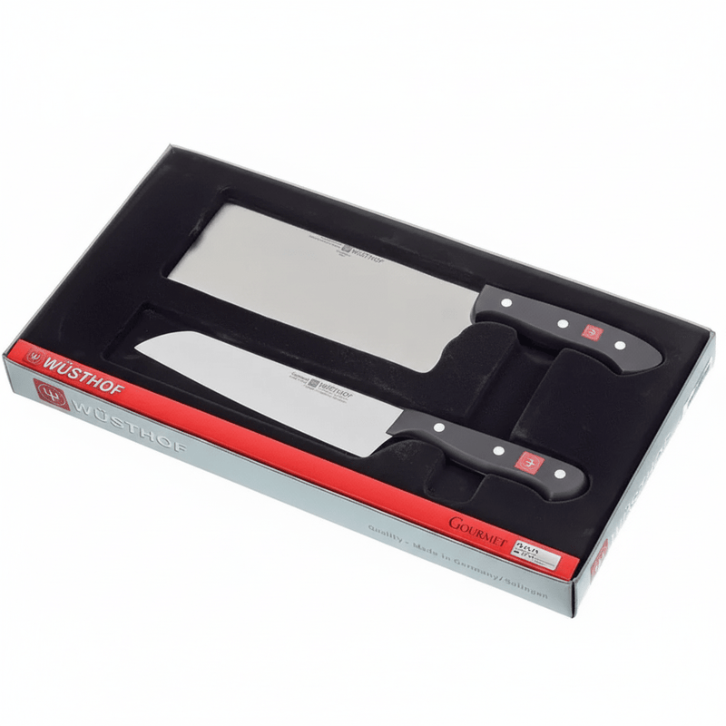 Wusthof Wusthof Gourmet Black 2-Piece Knife Set
