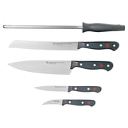 Wusthof_Wusthof Gourmet Black Knife Block Set - 6 Piece_9867 | 1095070503