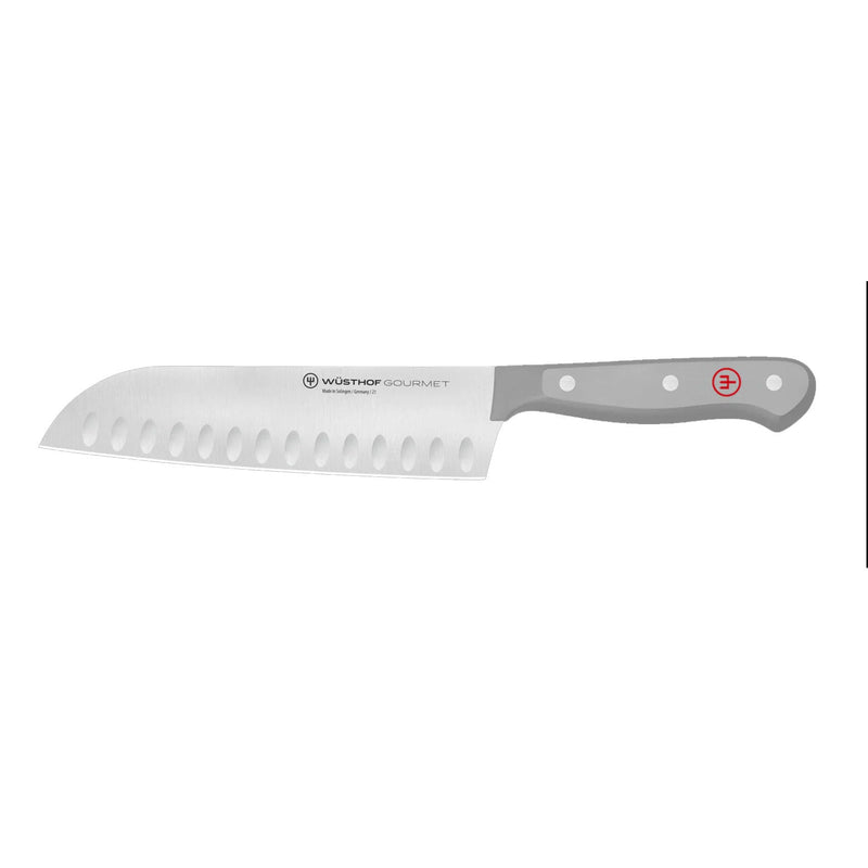 Wusthof Wusthof Gourmet Grey Hollow Edge 7" Santoku Knife   