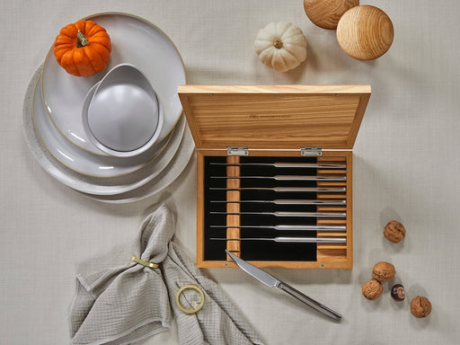 Wusthof Wusthof Stainless Filet Mignon Steak Knife Set In Olivewood Gift Box - 8 Piece