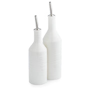 Portmeirion Portmeirion Sophie Conran White Oil and Vinegar Drizzler Set