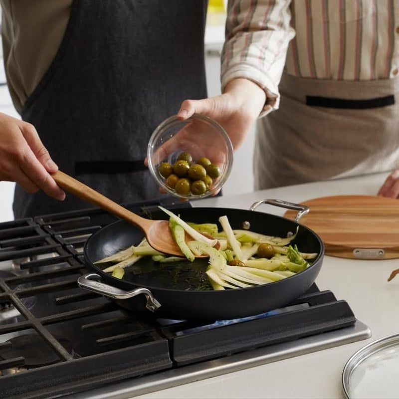 All-Clad All-Clad HA1 Nonstick 3qt Universal Pan with Lid + Trivet and Serving Spoon   