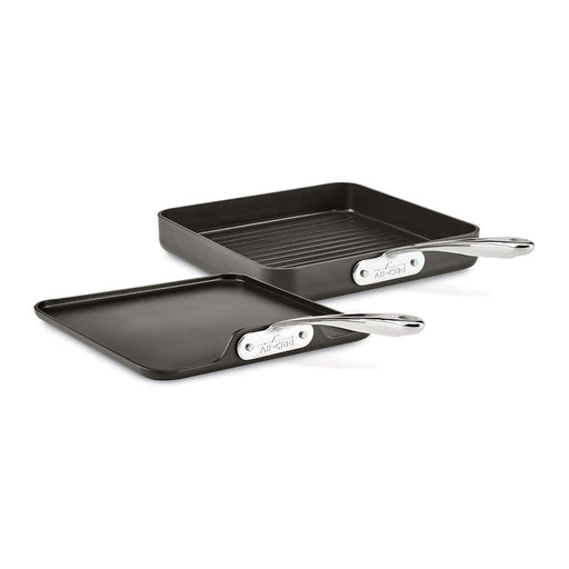 All-Clad HA1 Nonstick Grill & Griddle - 2 Piece Set Griddle Pan All-Clad   