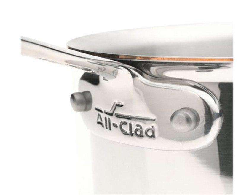 All-Clad Copper Core Stainless Saucepan with Lid - Kitchen Smart