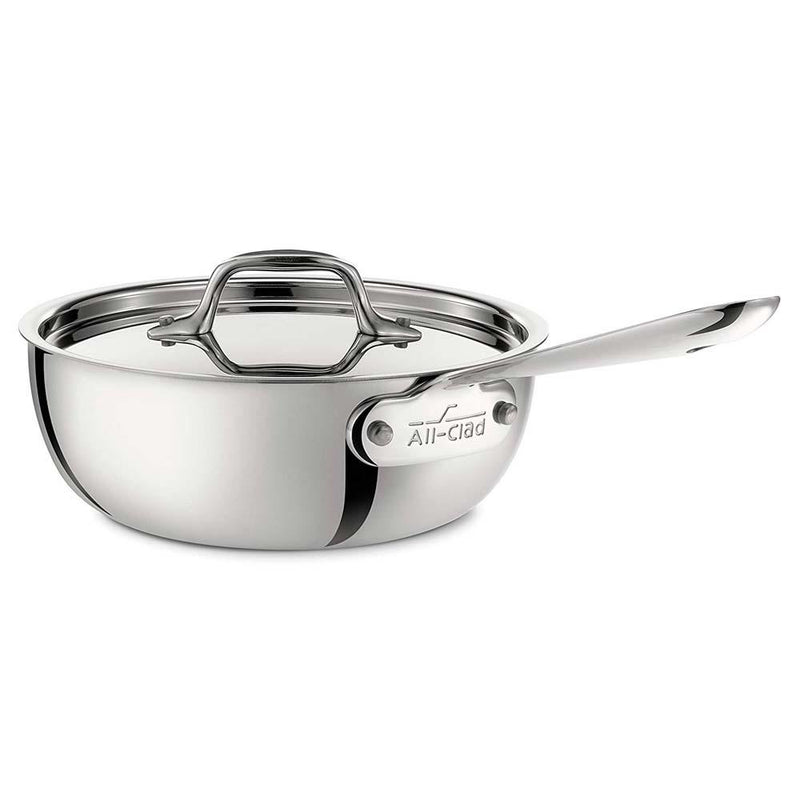 All-Clad All-Clad D3 Stainless 2 QT (2L) Saucier Default Title  