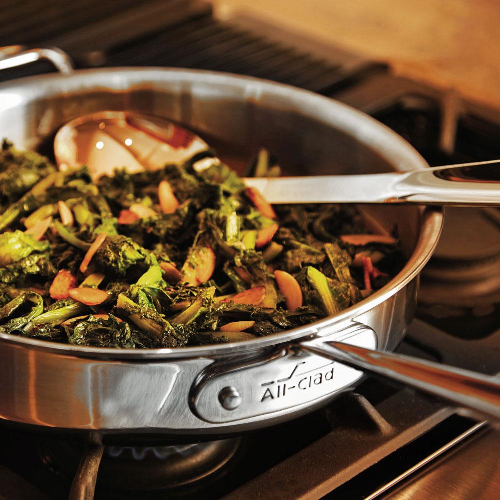 All-Clad D3 Stainless Saute Pan - Kitchen Smart