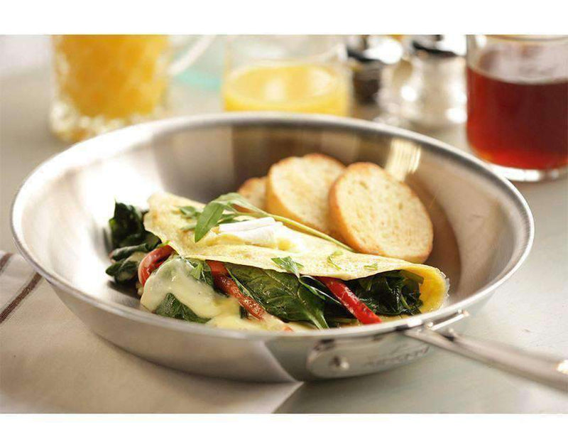 All-Clad All-Clad D3 Stainless Steel Fry Pan With Lid   