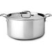 All-Clad D3 Stainless Stockpot with Lid Stock Pots All-Clad 8 QT (7.5L)  