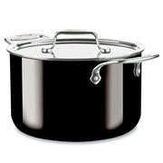 All-Clad All-Clad FusionTec Ceramic 7 QT (6.7L) Stockpot with Lid - Onyx Black   