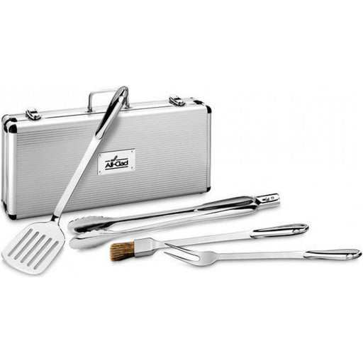 All-Clad Professional Stainless Outdoor BBQ Tool Set - Kitchen Smart