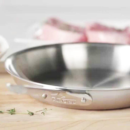 All-Clad Stainless D5 Brushed Fry Pan - Kitchen Smart