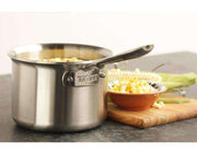 All-Clad All-Clad Stainless D5 Brushed Saucepan with Lid   
