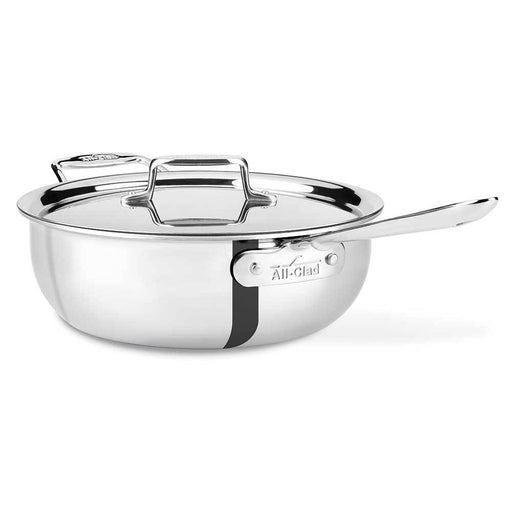 All-Clad Stainless D5 Polished 4 QT (3.8L) Essential Pan - Kitchen Smart