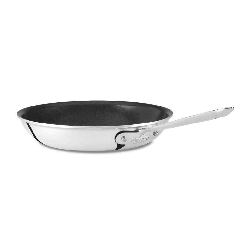 All-Clad Stainless D5 Polished Non-Stick Fry Pan - Kitchen Smart