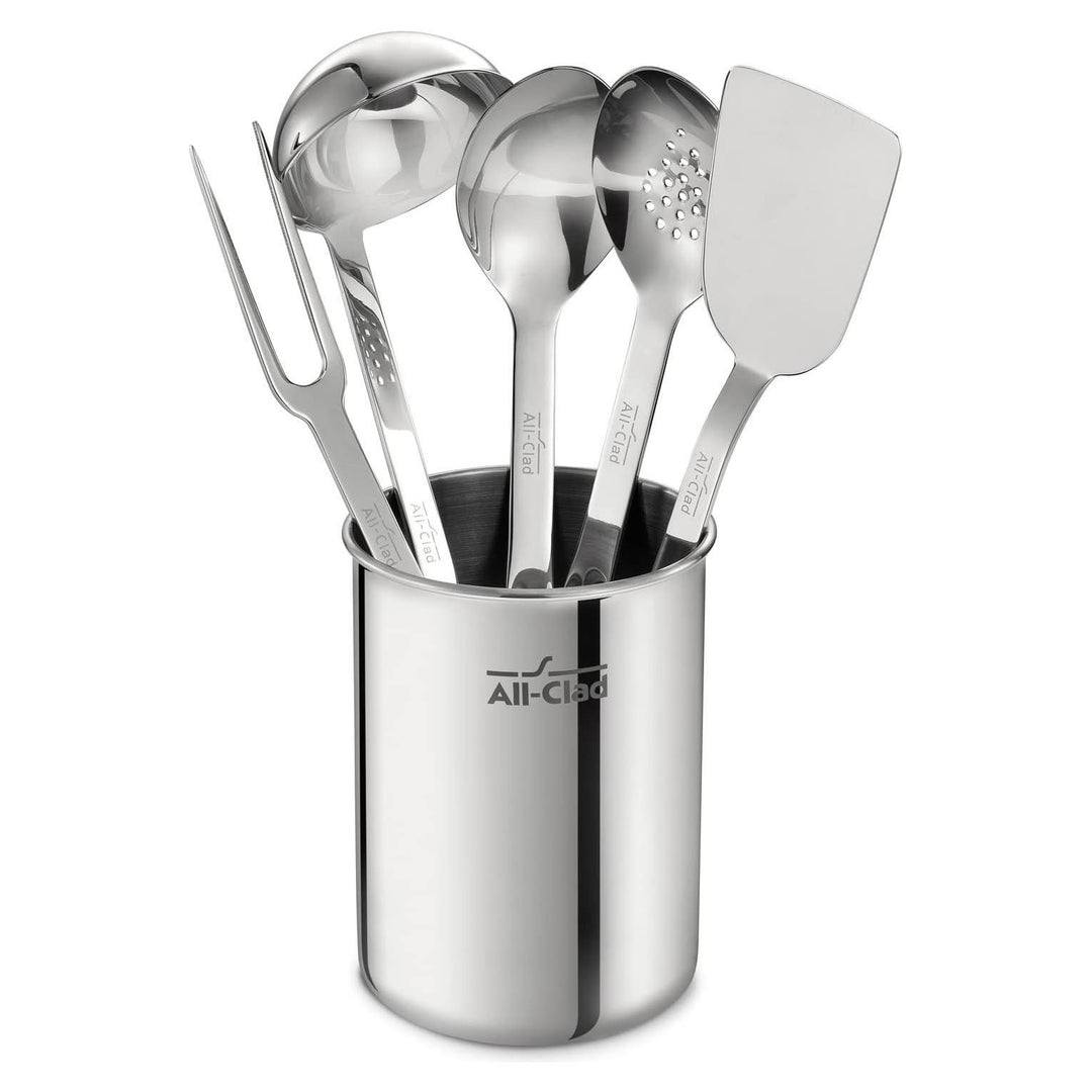 All-Clad Professional Stainless Kitchen Tool Set - 6 Piece - Kitchen Smart