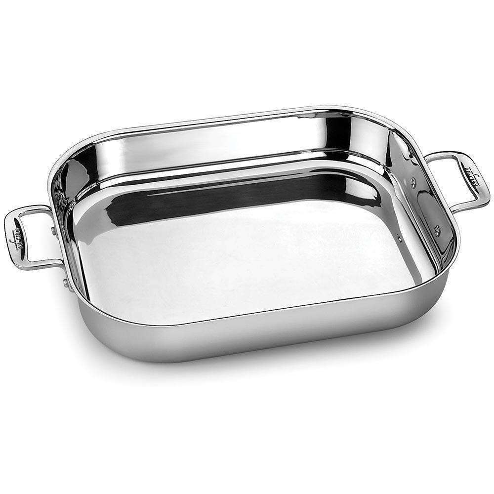 All-Clad Stainless Lasagna Pan with Lid - Kitchen Smart