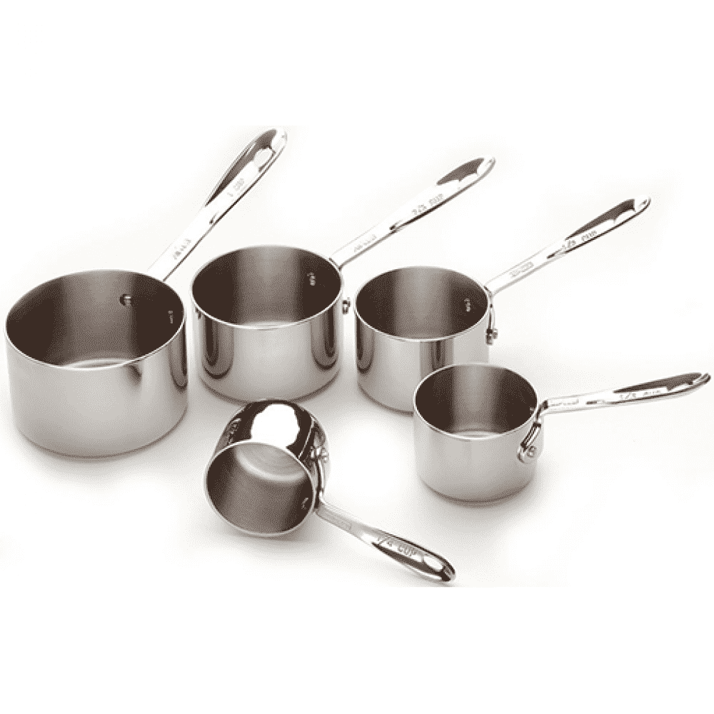 All-Clad Stainless Measuring Cup Set - 5 Piece - Kitchen Smart