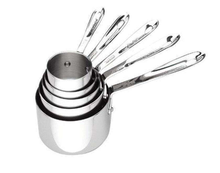 All-Clad Stainless Measuring Cup Set - 5 Piece Measuring Tools All-Clad   