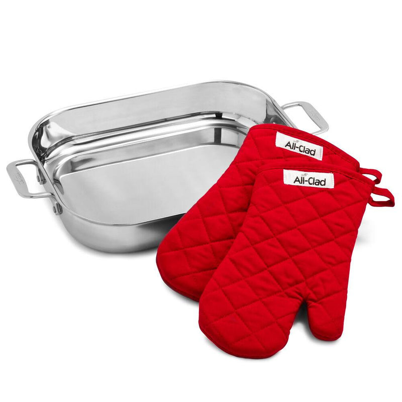 All-Clad All-Clad Stainless Steel Lasagna Pan Gift Set   
