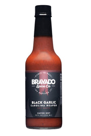 Bravado Spice Co. Bravado Black Garlic Carolina Reaper Hot Sauce   