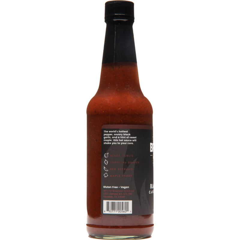 Bravado Spice Co. Bravado Black Garlic Carolina Reaper Hot Sauce   