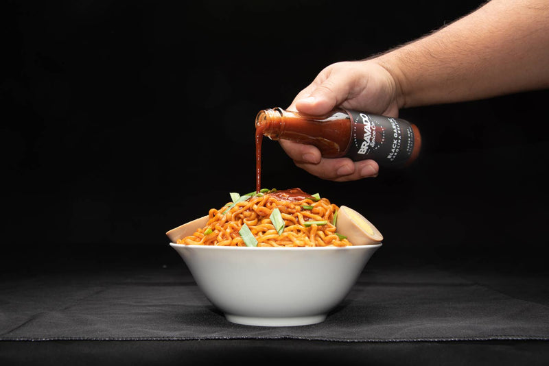 Bravado Spice Co. Bravado Black Garlic Carolina Reaper Hot Sauce   
