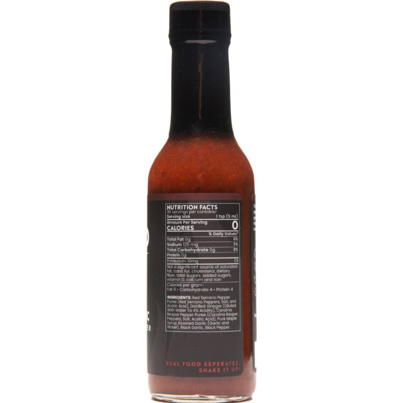 Bravado Spice Co. Bravado Black Garlic Carolina Reaper Hot Sauce   
