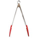 Cuisipro Silicone Locking Tongs Tongs Cuisipro 9.5" Red 