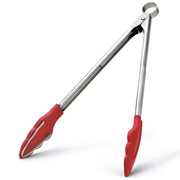Cuisipro Cuisipro Silicone Tongs with Metal Teeth   
