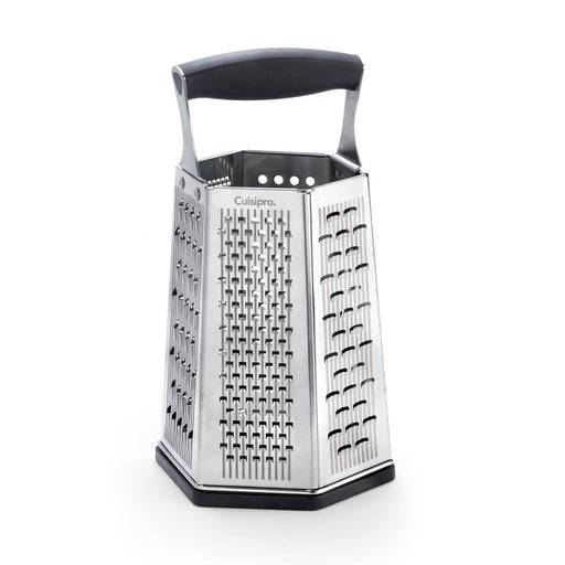 Cuisipro Silver 6 Sided Box Grater Grater Cuisipro   