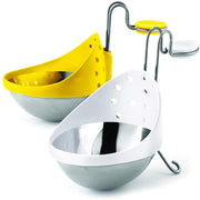 Cuisipro Cuisipro Stainless Egg Poacher Multicoloured - Set of 2   