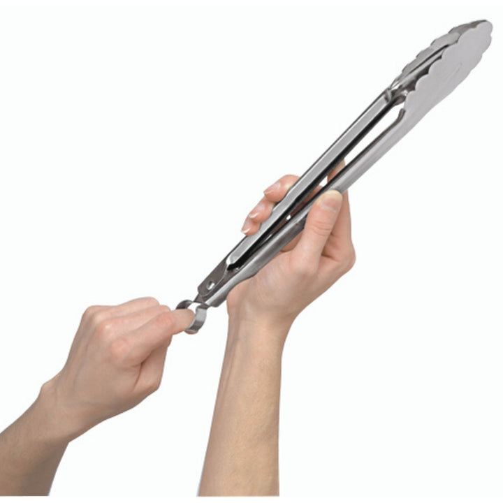 Cuisipro Stainless Steel Locking Tongs - Kitchen Smart