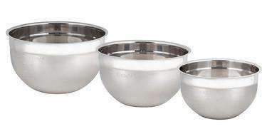 Cuisipro Cuisipro Stainless Steel Mixing Bowl - 3 Piece Set   