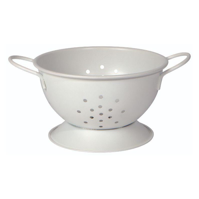 Danica Now Designs Metal Small Colander Matte White  