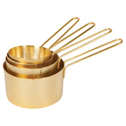 Danica Now Designs Stainless Steel Measuring Cups - Set of 4 Gold  