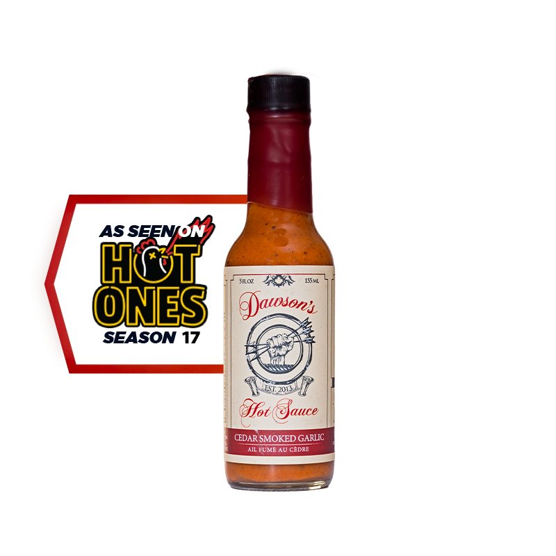 Dawson's Hot Sauce Dawson's Cedar Smoked Garlic Hot Sauce   
