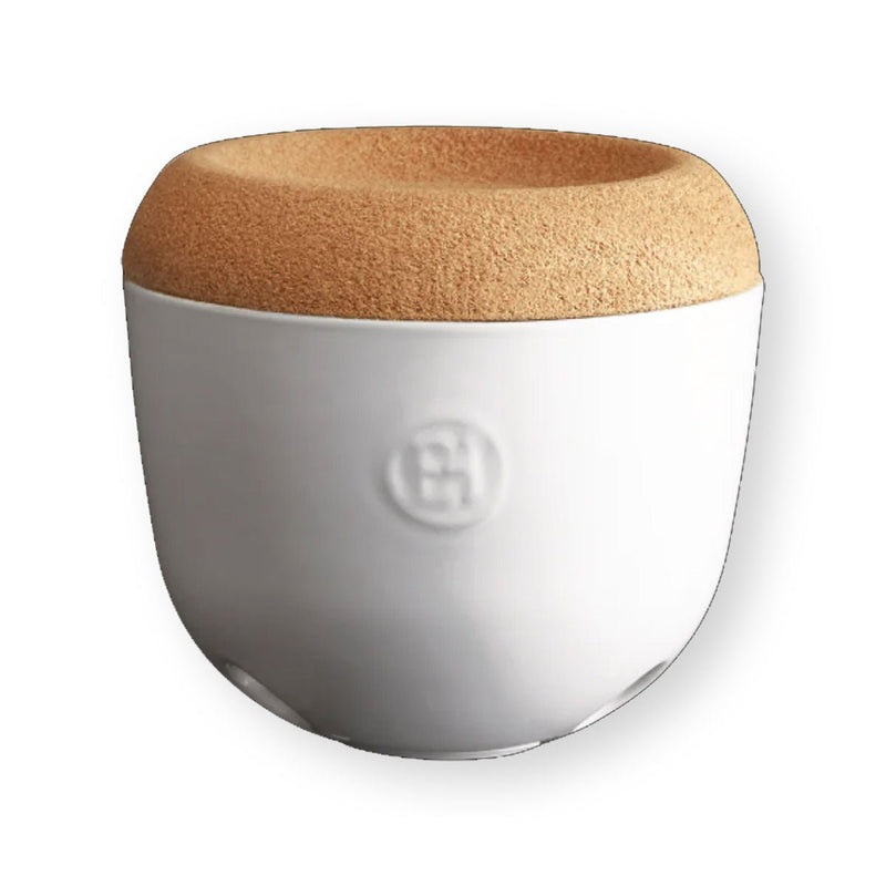 Emile Henry Emile Henry Garlic Pot Blanc Craie  