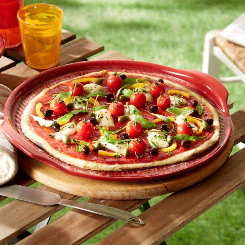 Emile Henry Emile Henry Pizza Stone Ribbed   