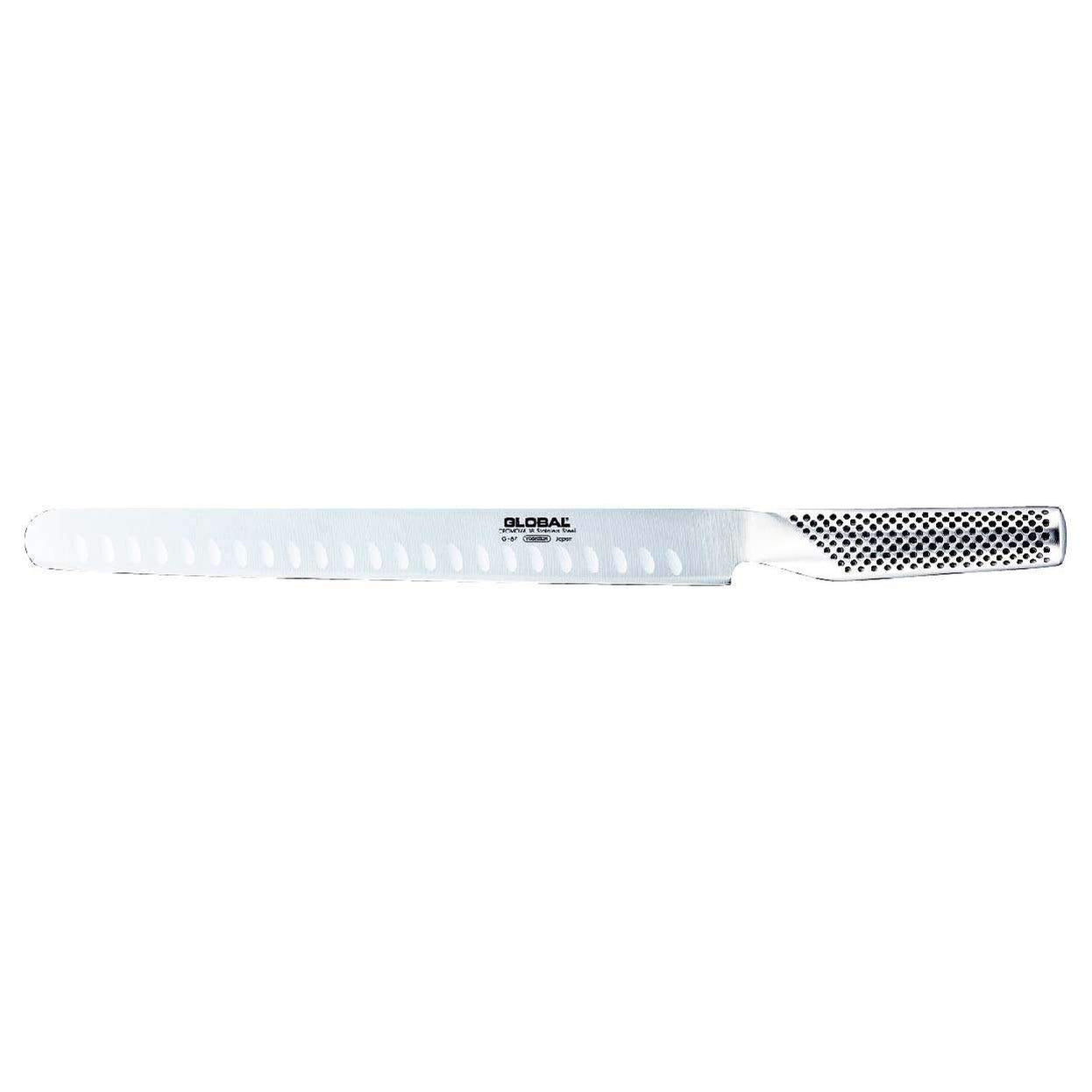 Global G Series 11" (27cm) Fluted Slicing Knife Kitchen Smart