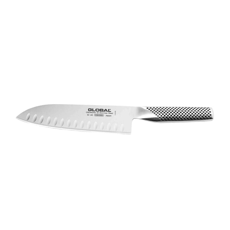 Global Global - G Series 7" (18cm) Santoku Fluted Knife   