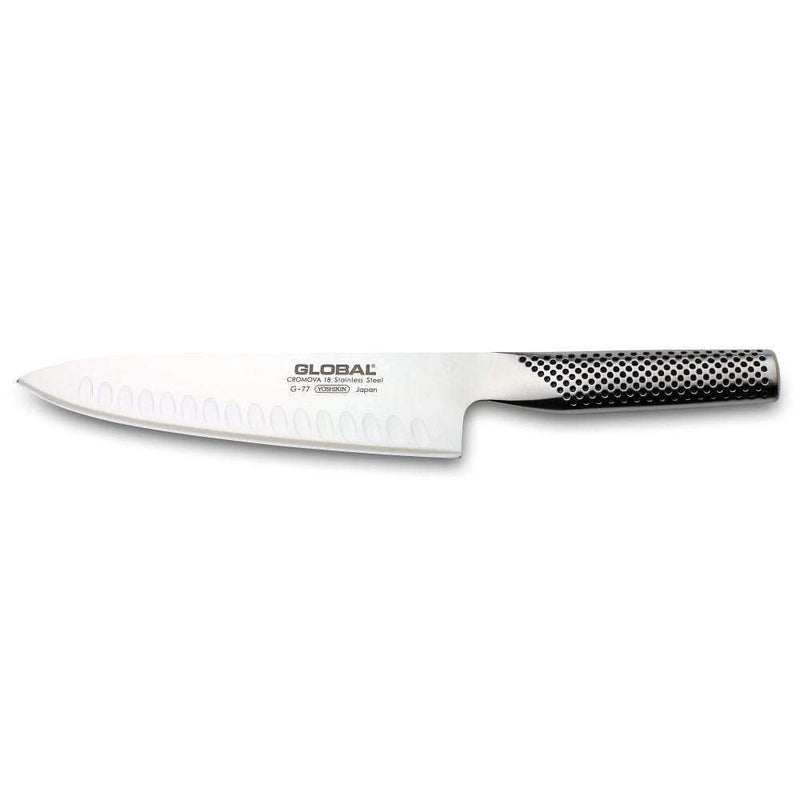 Global Global - G Series 8" (20cm) Fluted Chef's Knife   