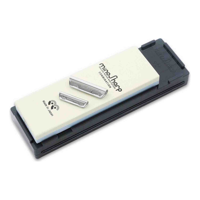 Global Global Minosharp Deluxe Whetstone Kit (Medium+Super Fine)   